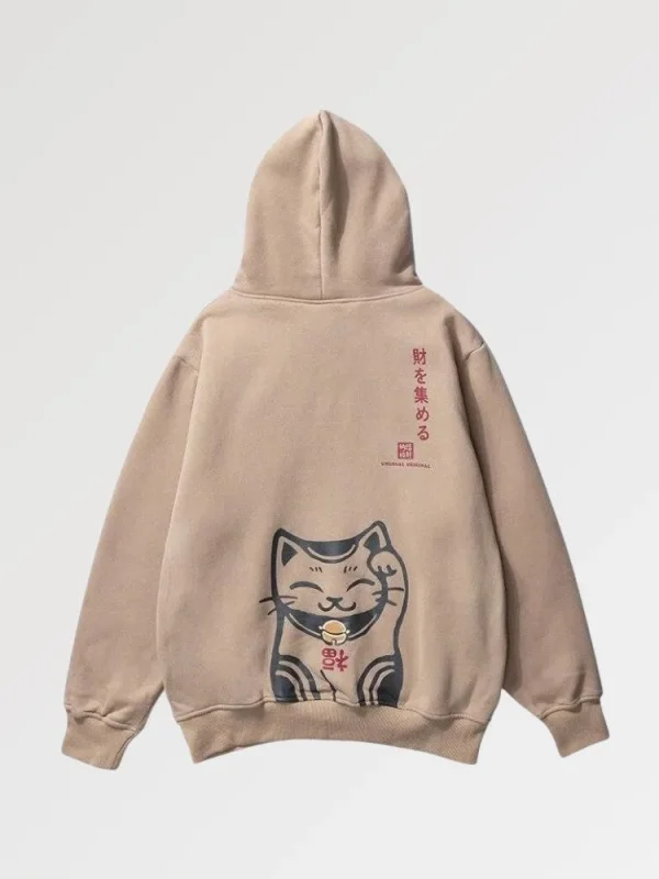 sudadera Manekineko hanamaki