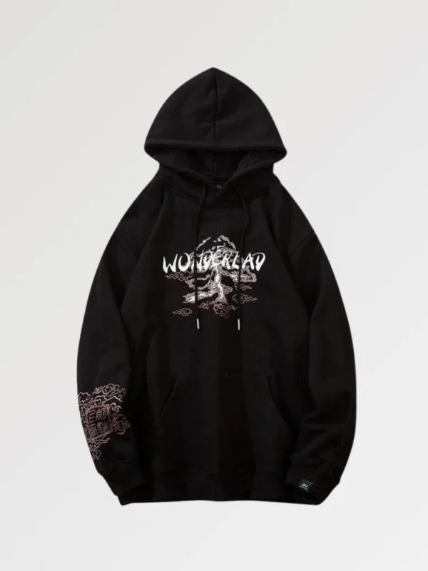 sudadera con estampado japonés misawa