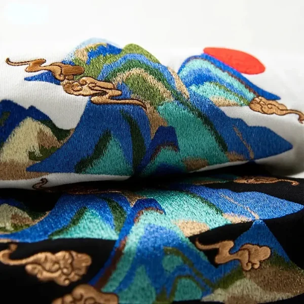 sudadera con paisaje japonés sodegaura