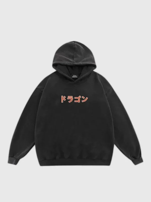 sudadera con capucha de dragón ryujin