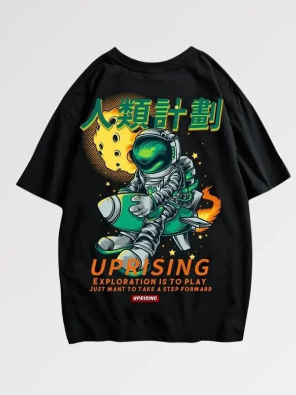 camiseta yuzzowa astronauta