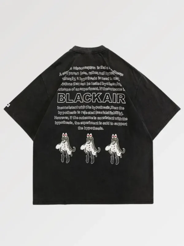 camiseta de manga japonesa habikino