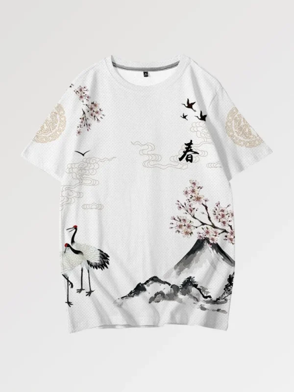 camiseta de estilo japonés Kashima
