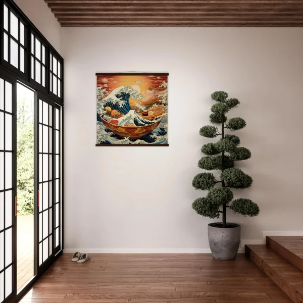 pintura de arte moderno japonés Kanagawa