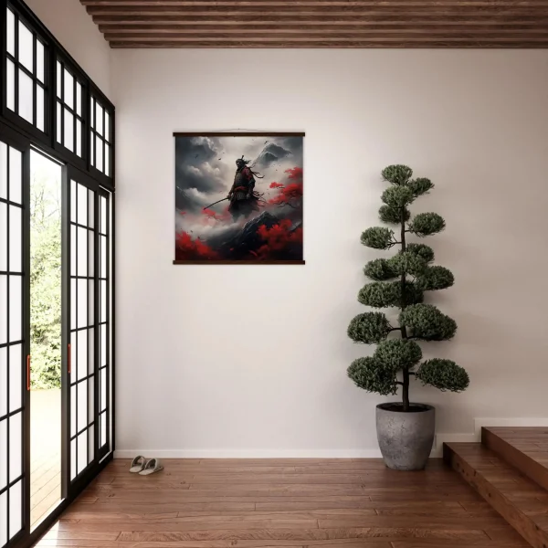 pintura samurái bushido