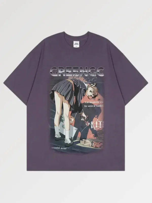 camiseta japonesa para mujer tsukumi