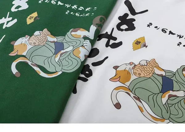 camiseta tradicional japonesa karatsu