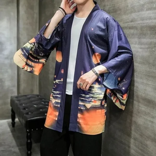chaqueta haori para hombre matsuri