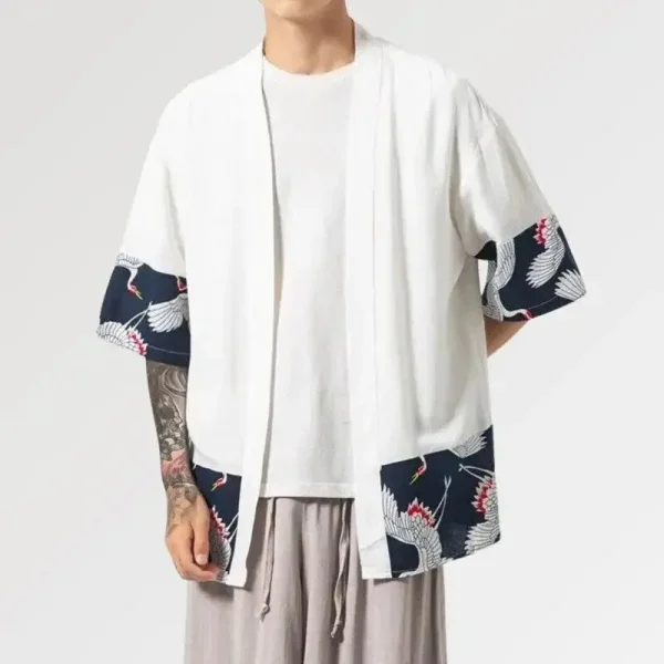 chaqueta japonesa para hombre hisashi