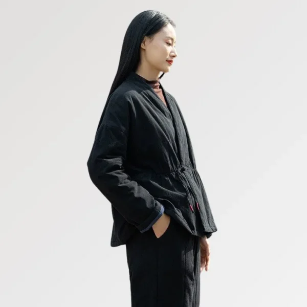 chaqueta kimono de algodón para mujer yukiko