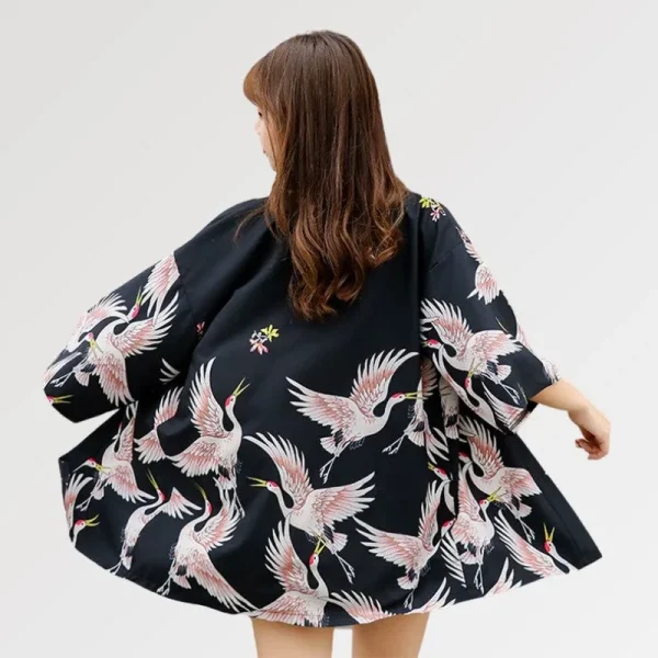 chaqueta de mujer estilo kimono annaki