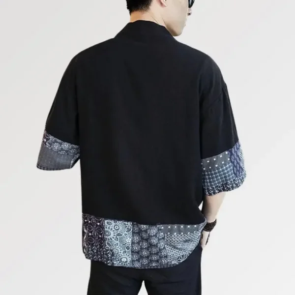 chaqueta kimono japonesa para hombre mitsuo