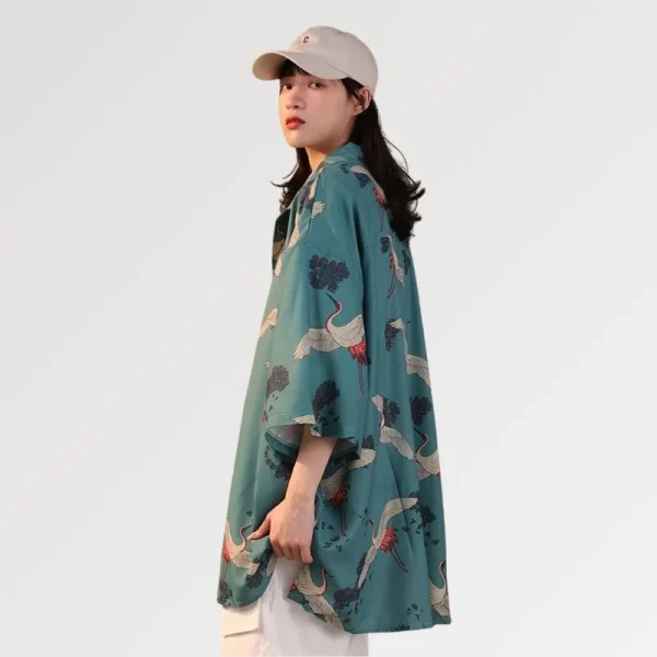 chaqueta estilo kimono para mujer okariya