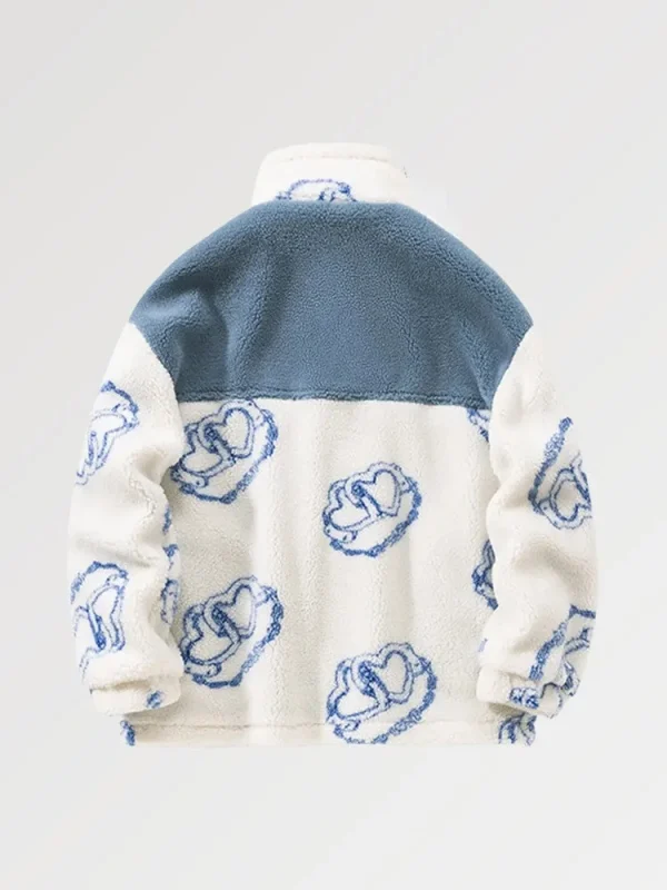 chaqueta de lana de calle nkp110