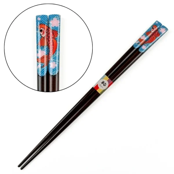 palillos para alimentar carpas koi