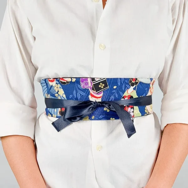cinturón Geisha para mujer estilo obi