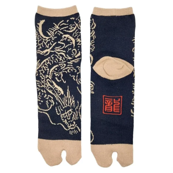 calcetines de dragón japonés