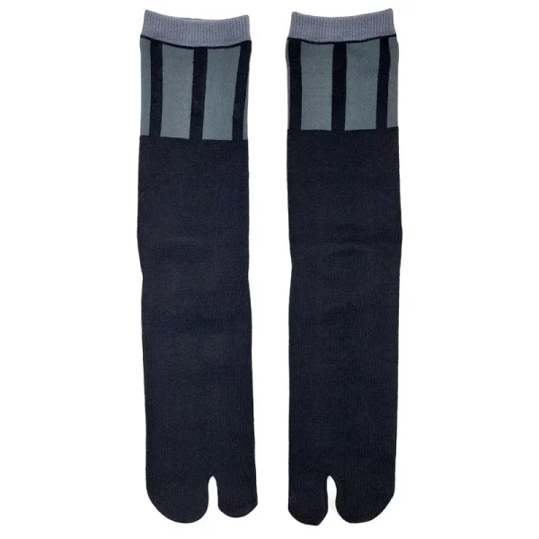 calcetines japoneses de color negro para hombre