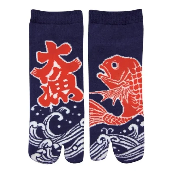 calcetines tabi de carpa koi