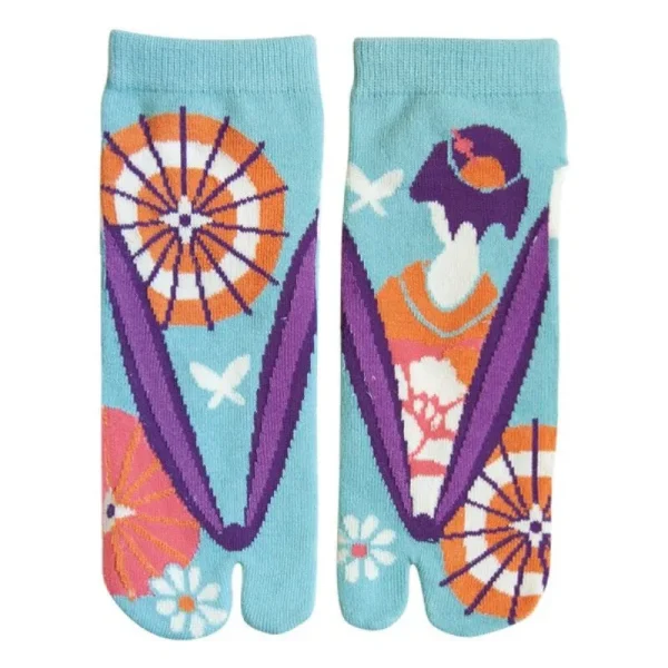 geisha tabi calcetines