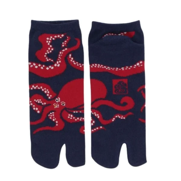 calcetines tabi de pulpo
