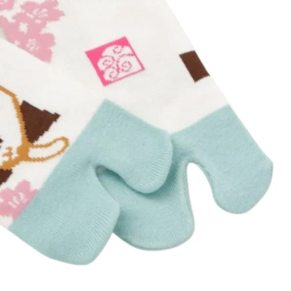 calcetines tabi de gato sakura