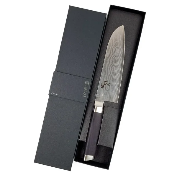 cuchillo de cocina santoku Damasco