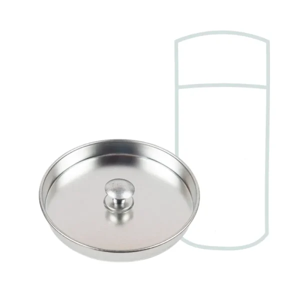 cubierta cilíndrica caja de té