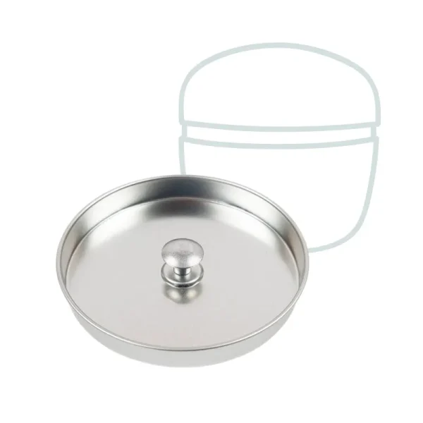 tapa redonda para caja de té