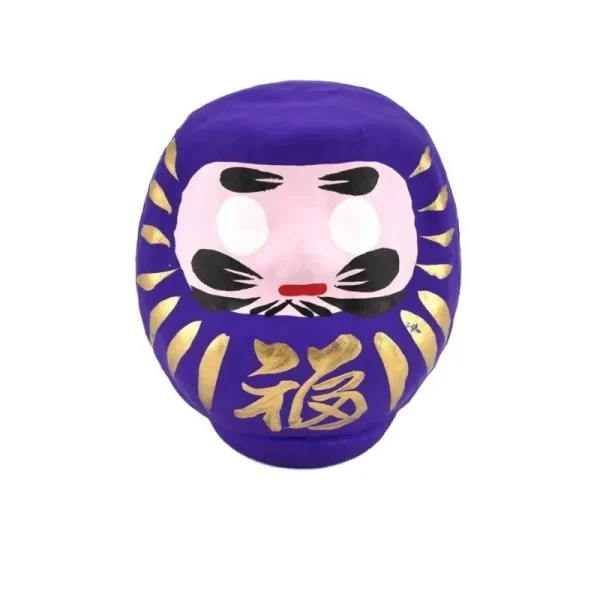 daruma japonés morado