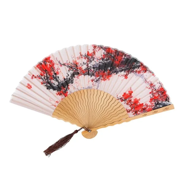 abanico de flor de cerezo japonés