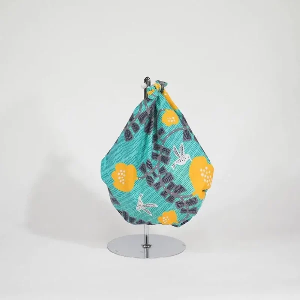 furoshiki colibrí verde