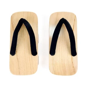 geta japonesa de madera unisex