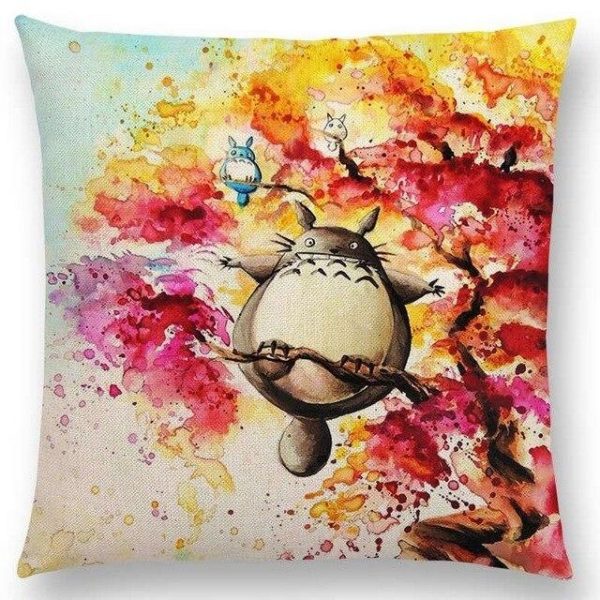 cojín Totoro japonés posado