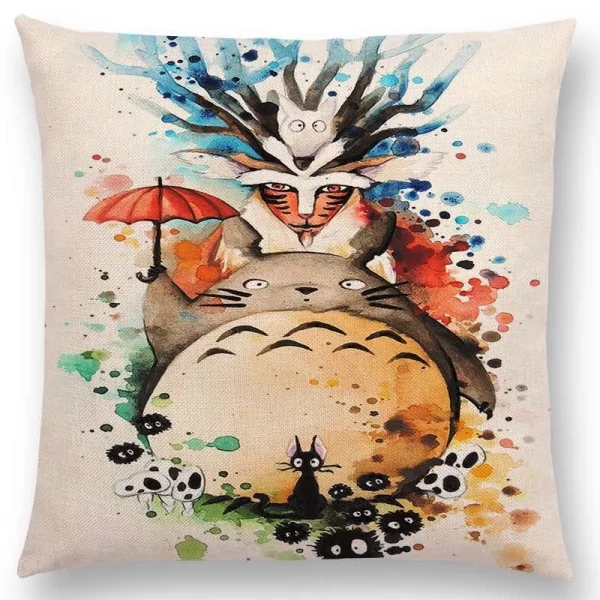 funda de cojín japonesa Ghibli Universe