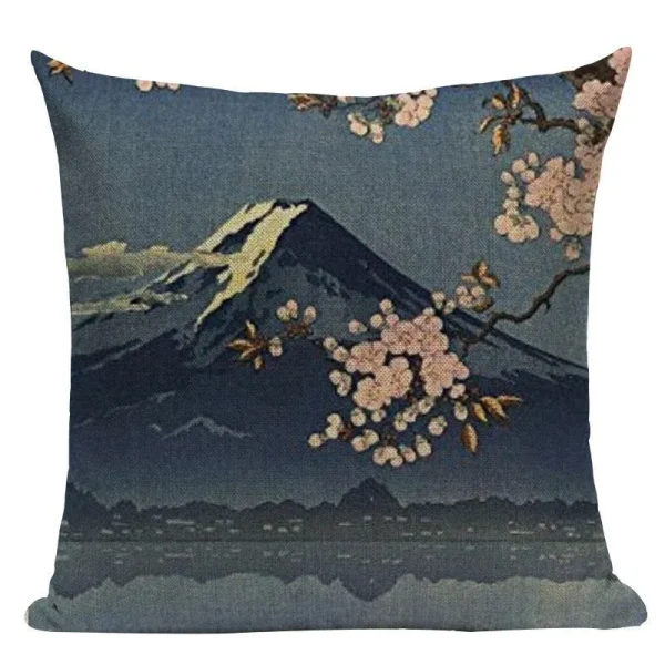 cojín con diseño japonés Nodokasa