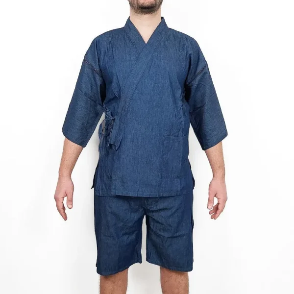 algodón jinbei para hombre