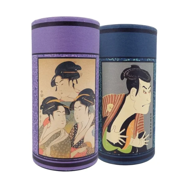 cajas de té japonesas estampadas