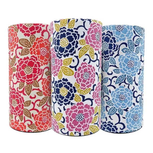cajas de té washi decorativas