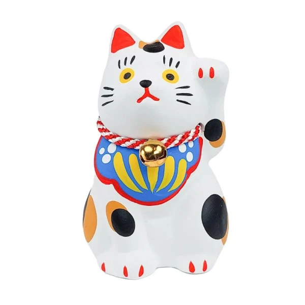 gato de la suerte blanco