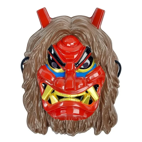 máscara Namahage decorativa japonesa