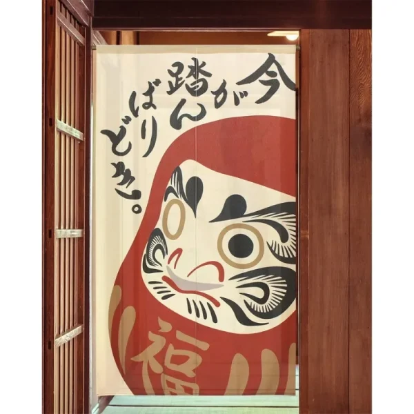 noren daruma japonés
