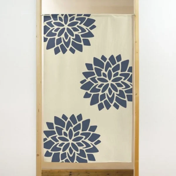 noren japonesa flor de loto