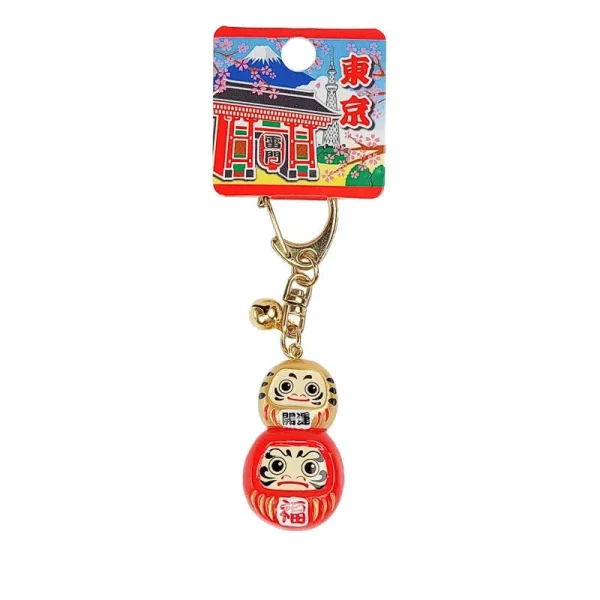 llavero japonés daruma