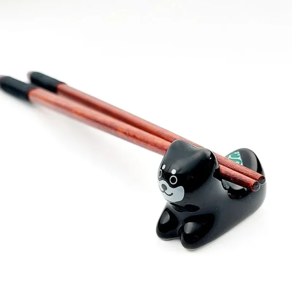 reposapiés Shiba negro