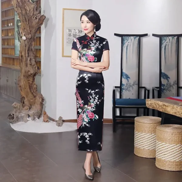 vestido japonés de delicadeza
