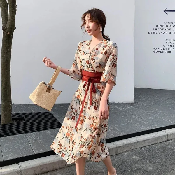vestido estilo japonés