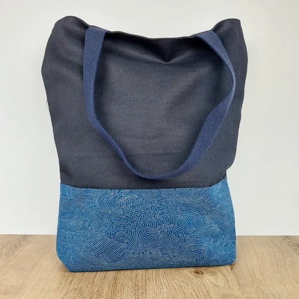 bolsa de tela japonesa Nami