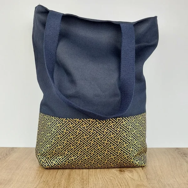 bolsa Sayagata de tela japonesa