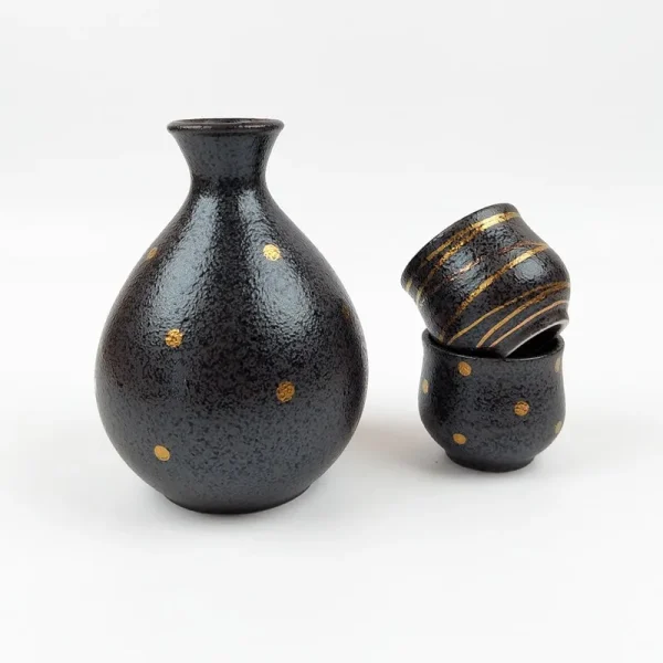 juego de sake artesanal japonés